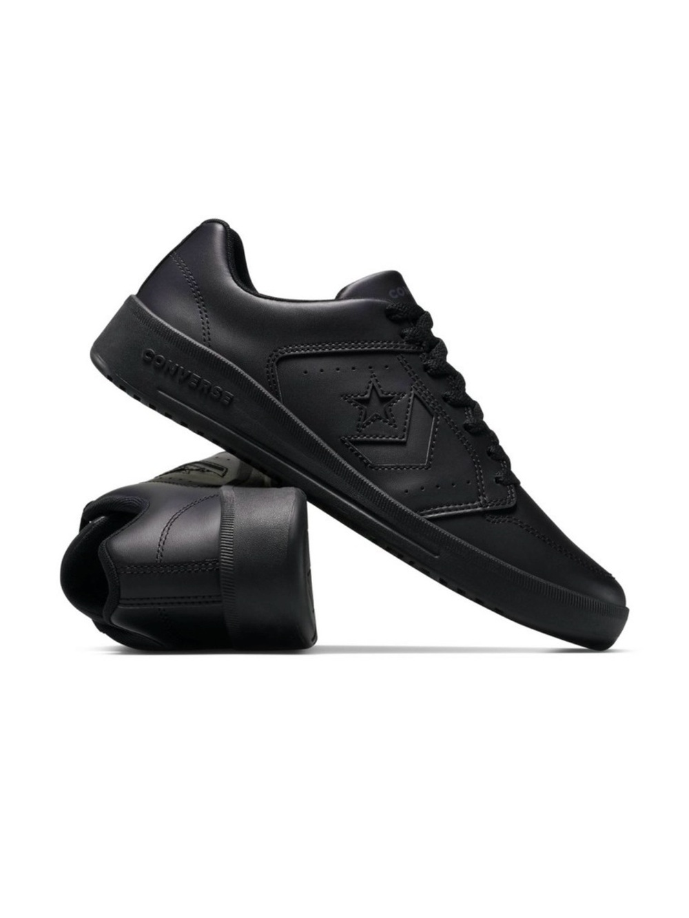 Converse Day One Court Classic Sneakers, Triple Black, Size 6M/7.5W, NEW